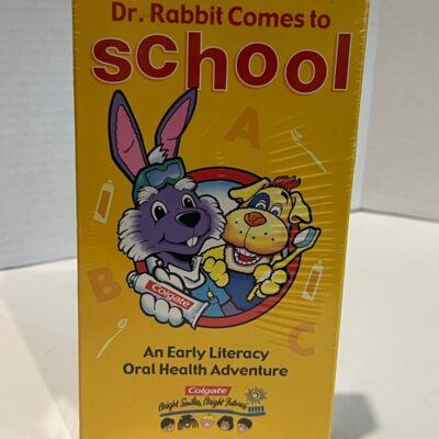 Colgate: Dr. Rabbit Comes To School (VHS, 2003) promotional school dentist video