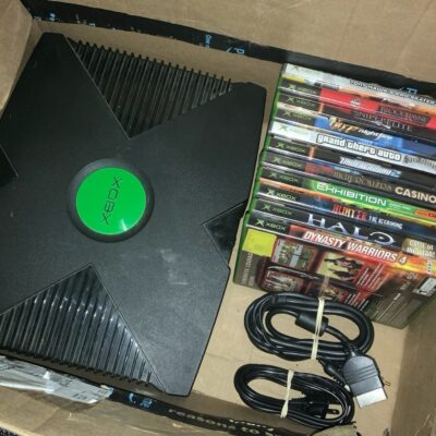 Microsoft Xbox Original System Standard Black 8GB Console