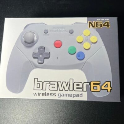 Brand new Retro Fighters Brawler64 Wireless Edition N64 Controller