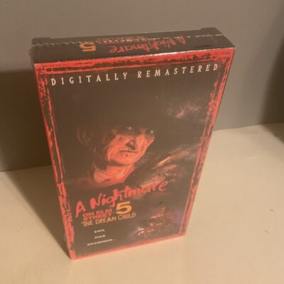 Nightmare on Elm street Sealed VHS Tape