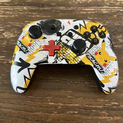 Pikachu Pokemon PowerA Wireless Controller for Nintendo Switch