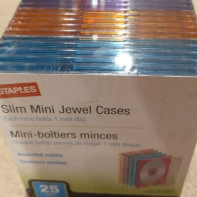 Slim Mini Jewel Cases 25 Pack – GameCube