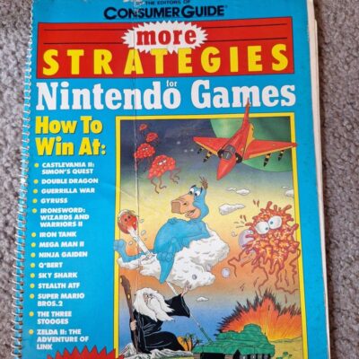 Nintendo1989 Consumer Guide Magazine, More Strategies Nintendo Games