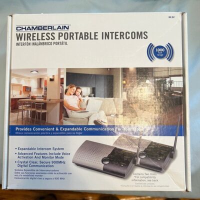 Chamberlain Wireless Portable Intercoms No WI-FI required