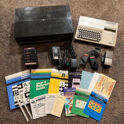 Texas Instruments 99/4A Home Video Game Computer System Tested and Cleaned