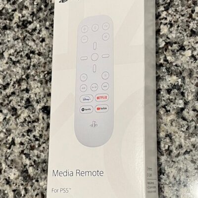 NIB Sony Media Remote for PS5