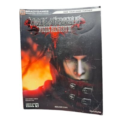 Final Fantasy VII Dirge of Cerberus Square Enix (BRADYGAMES) *NO POSTER*