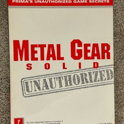 Metal Gear Solid Strategy Guide Prima