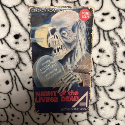 Night of the Living Dead VHS Active Home Video Rare Cover Variant