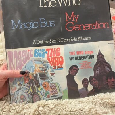The Who Magic Bus / My Generation vintage double vinyl