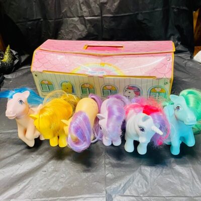 Vintage HTF 1983 My Little Pony Carrying Carry Case Hasbro MLP 6 G1 Ponies
