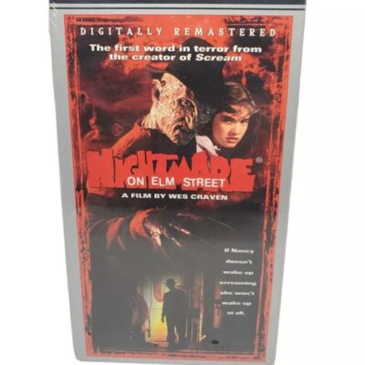 Nightmare On Elm Street VHS Wide Screen Digitally Remastered Craven Sealed