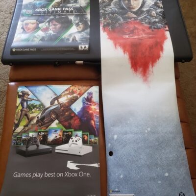 Xbox One Kiosk Magnetic Posters