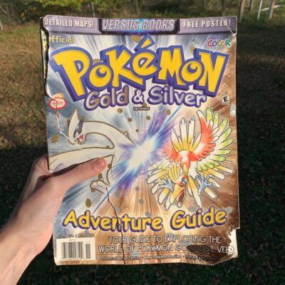 POKEMON GOLD & SILVER GAMEBOY COLOR ADVENTURE GUIDE NO POSTER NINTENDO