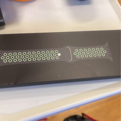 apple watch band Black/Lime Blast nike sport band 44mm