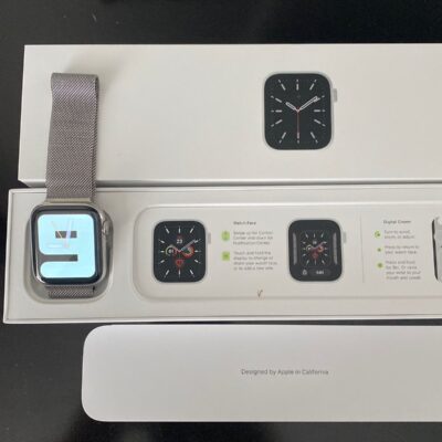 Apple watch series 6 45mm silver ( Cellular and GPS )