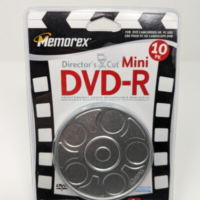 Memorex Directors Cut Mini DVD-R 10 Pack (New)