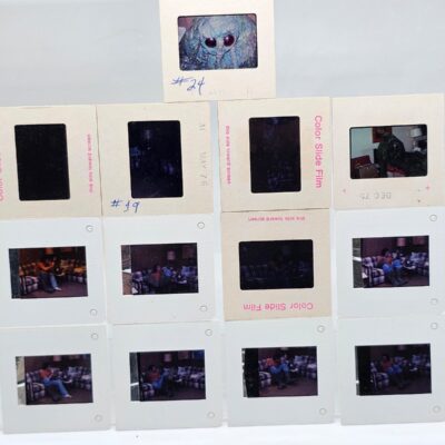 Rare Vintage 1970s movie prop / cosplay camera picture slides