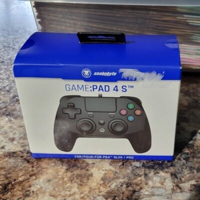 ❄️NeW❄️ Snakebyte PS4 SLIM / PRO GAME:PAD 4 S WIRELESS Controller black