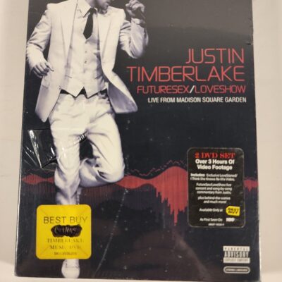 Justin Timberlake FutureSex/Loveshow DVD-2 Disc Set 2007 Concert New Sealed