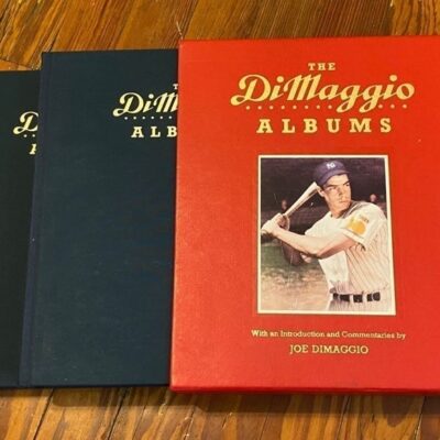 Vintage Baseball- The DiMaggio Albums Volumes 1 and 2 – two book set (1989)