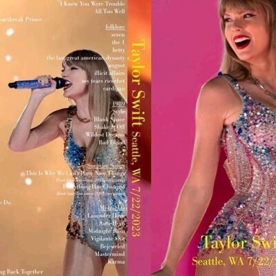 Taylor Swift Lumen Field, Seattle, WA July 22, 2023 Front Section DVD