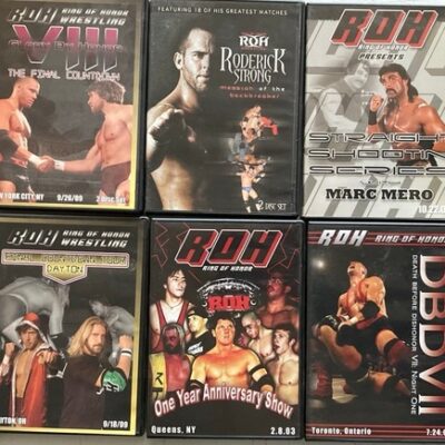 WRESTLING DVD LOT THING OF HONOR RARE BRISCO BROS KENNY OMEGA