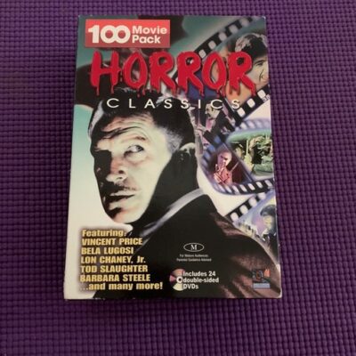 Horror 100 Movie Pack Classics 24 DVD