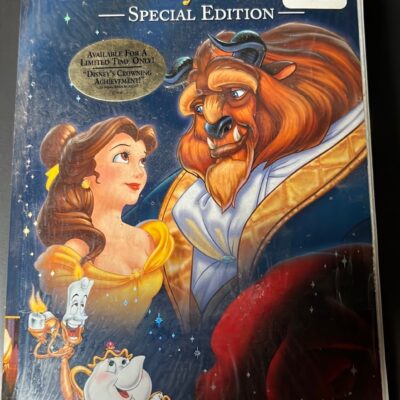 Beauty and the beast special edition platinum edition VHS