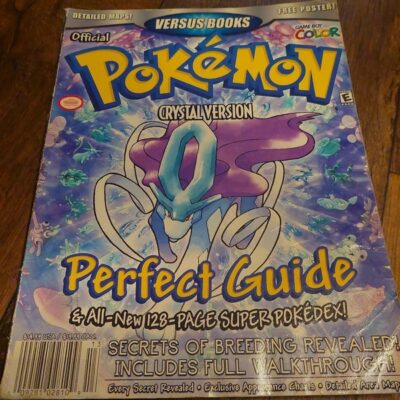 Pokemon Crystal Version Guide Book