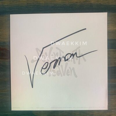 Signed Vernon 17th Heaven Card