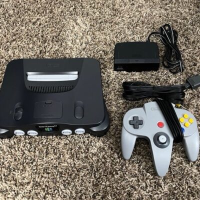 Nintendo 64 N64 System w/ controller, cords and expansion pak