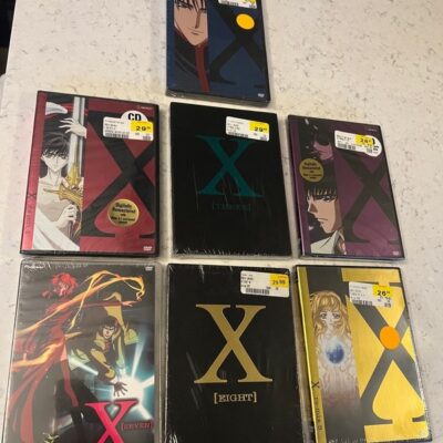 New DVD Set- X Series- Anime