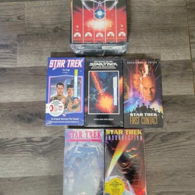 Star Trek Sealed VHS Collection bundle