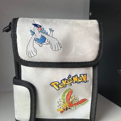 Silver Pokemon Lugia Ho-oh Gameboy Carrying case