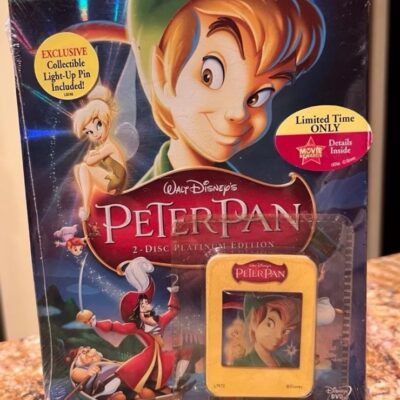 Walt Disney Peter Pan Platinum Edition 2-Disc DVD-NIB