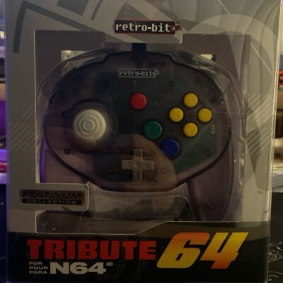 Brand New Retro Bit Tribute 64 Atomic Purple Controller