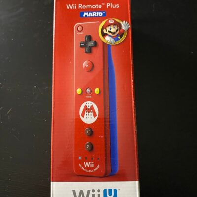 Nintendo – SEALED Mario Wii U Collector Remote