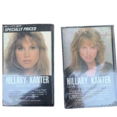 Hillary Kanter Crazy In Love & Love Letters At Midnight SEALED NEW 2 Cassettes