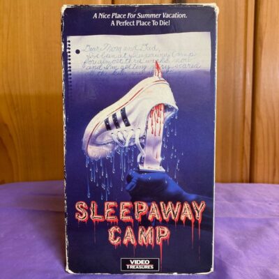 Sleepaway Camp VHS rare horror slasher