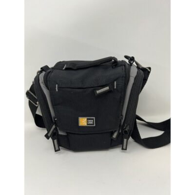 Case Logic Camera Bag Black Yellow SLR Shoulder Strap Carry Handle