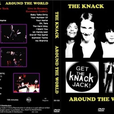 The Knack Live Around The World Rare Pro-Shot/Tracked/soundboard 1CD/2DVDs