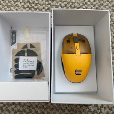 Zaopin Z1 Wireless Gaming Mouse – Yellow – Lightweight