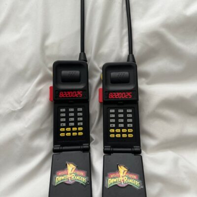 Vintage 90’s PowerRangers Walkie Talkie Set