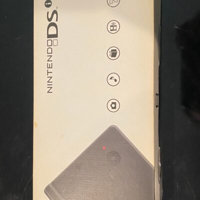 Black Nintendo DSI Box with tray.