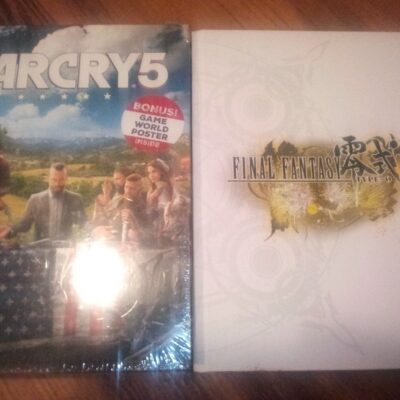 Far Cry 5 Strategy Guide Sealed and Final Fantasy Type HD