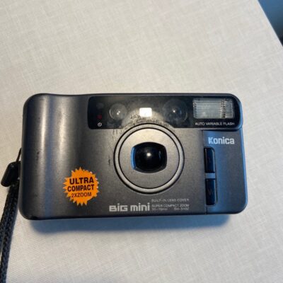 KONICA Big Mini Film Camera  BM 510z USED – Operation Not Confirmed