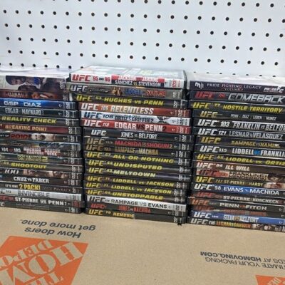 Lot of UFC DVDs