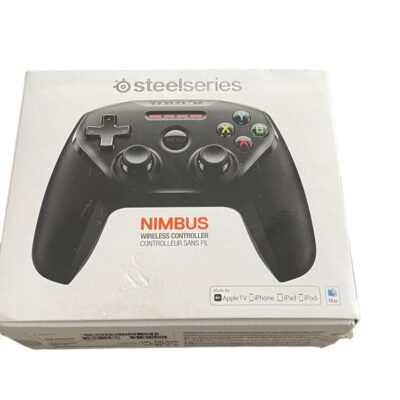 SteelSeries PN69070 Nimbus Wireless Gaming Controller – Black. Unused Opened Box