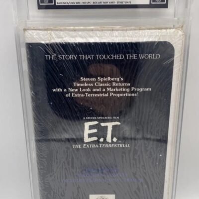 ET  Sealed VHS Promo Screener Graded IGS 7/7.5